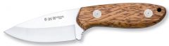 Cuchillo Chacal 11035 Miguel Nieto de 18 cms, con hoja de acero de 9 cms y mango de Madera natural de palmera con funda de piel de primera calidad (marrón)