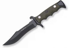 Cuchillo Combate 3001 Miguel Nieto de 21 cms, con hoja de acero de 11 cms y mango de ABS y Zamak con pintura epoxi