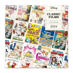 Calendario 2024 30x30 disney classic films