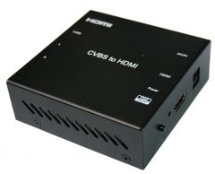 Convertidor de vídeo de CVBS a HDMI, Color Negro 720 / 1080P