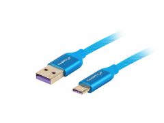Lanberg CA-USBO-21CU-0005-BL cable USB 0,5 m USB 2.0 USB A USB C Azul