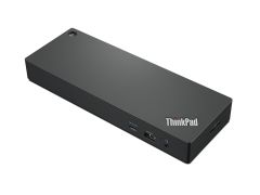 Lenovo 40B00300EU base para portátil y replicador de puertos Alámbrico Thunderbolt 4 Negro, Rojo