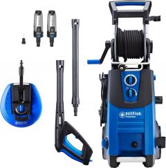 Nilfisk premium 180-10 eu garden hidrolimpiadora erguida corriente electrica 610 l/h 2900 w azul, negro