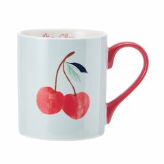 Mikasa cherry straight-sided porcelain mug, 280ml