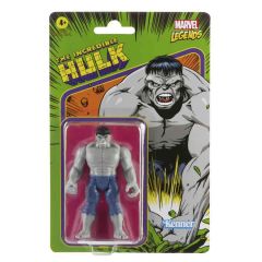 Figura hasbro hulk  9.5 cm marvel legends retro f26625l0