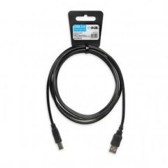 iBox IKU2D cable USB 1,8 m USB 2.0 USB A USB B Negro