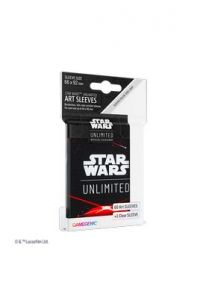 Star wars unlimited art sleeves space red
