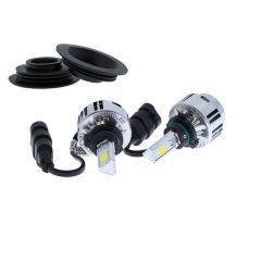 Lámparas LED Yatek para coche y moto 9006, luces de cruce, 6000K, 36 W, 3300 lumens, 12V, contiene ventilador y disipador, alta vida útil