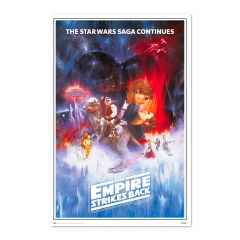 Poster star wars classic el imperio contrataca