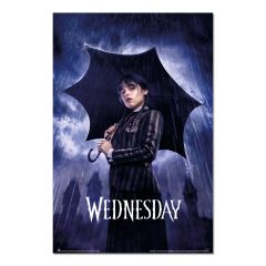 Poster wednesday umbrella