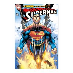 Poster dc comics superman infinite crisis is here!