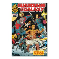 Poster marvel guardianes de la galaxia vol 3 - explode into the next galactic adventure!