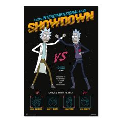 Poster rick and morty interdimensional showdown