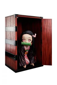 Nezuko kamado en caja figura 44 cm kimetsu no yaiba demon slayer big size figure