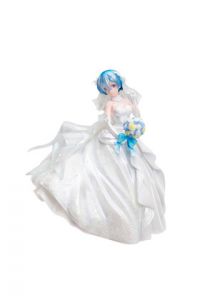 Rem wedding dress figura 23 cm re: zero starting life in another world 1/7 scale