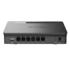 Grandstream Networks GWN7001 router inalámbrico Gigabit Ethernet Doble banda (2,4 GHz / 5 GHz) Negro