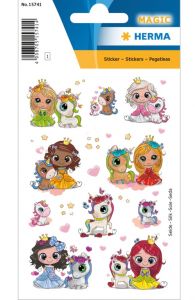 HERMA Princess Sweetie & Friends pegatina para niños