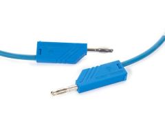 Cable de medición 4mm 50cm / azul (mln-sil / 1)