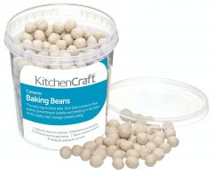 KitchenCraft Frijoles de Cerámica para Hornear para Repostería a Ciegas, Lavables y Reutilizables, Cerámica Resistente al Calor, 500g