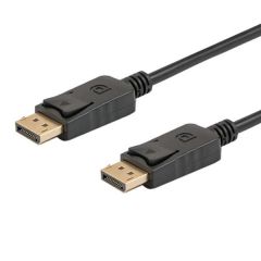 Savio CL-136 cable DisplayPort 2 m Negro
