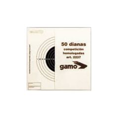 Dianas de Competición Pistola Paquete de 50 Gamo 6212162