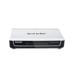 Tenda S16 switch No administrado Fast Ethernet (10/100) Negro, Blanco