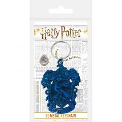 The Art Group Harry Potter (Ravenclaw Crest) Llaveros de Metal, Dark Blue, 6cm Unisex Adulto