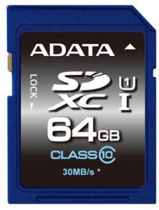 ADATA SDXC 64GB UHS Clase 10