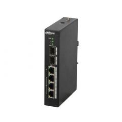 Dahua Technology PFS4206-4P-120 switch Gestionado L2 Fast Ethernet (10/100) Energía sobre Ethernet (PoE) Negro