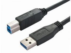 Bachmann 917.1205 cable USB 1 m USB 3.2 Gen 1 (3.1 Gen 1) USB A USB B Negro