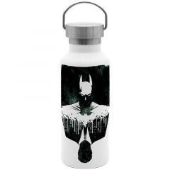 Warner Brothers Batman Isolierflasche DC Batman Edelstahl 500ml Botella térmica, Unisex niños, Multicolor, 500 ml