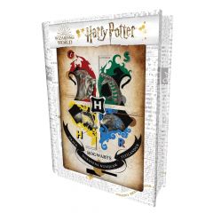 PRIME 3D PUZZLES, Puzzle con Lata lenticular 4 Casas de Harry Potter