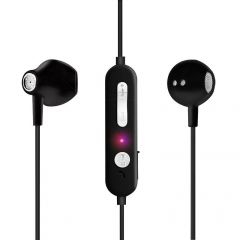 LogiLink BT0056 auricular y casco Auriculares Inalámbrico Dentro de oído, Banda para cuello MicroUSB Bluetooth Negro