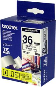 Brother TZ-261 cinta para impresora de etiquetas Negro sobre blanco