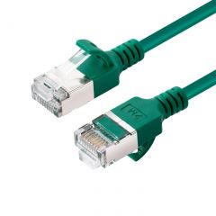 Microconnect V-FTP6A02G-SLIM cable de red Verde 2 m Cat6a U/FTP (STP)