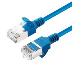 Microconnect V-FTP6A03B-SLIM cable de red Azul 3 m Cat6a U/FTP (STP)
