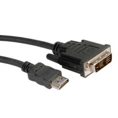 Roline Cable (DVI, Conector a Conector HDMI, 2 m)