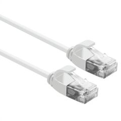 ROLINE UTP DataCenter Cable de conexión Cat.6A (Clase EA), LSOH, Delgado, Blanco, 1,5 m