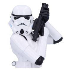 NEMESIS NOW Busto Oficial de Stormtrooper (pequeño) Blanco, 14,2 cm, 14.2cm