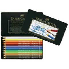 Faber castell lápices de colores acuarelables classic + pincel estuche de 12 c/surtidos