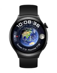 Huawei WATCH 4 3,81 cm (1.5") AMOLED 46 mm Digital 466 x 466 Pixeles Pantalla táctil Negro Wifi GPS (satélite)