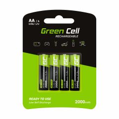 Green Cell GR02 pila doméstica Batería recargable AA Níquel-metal hidruro (NiMH)