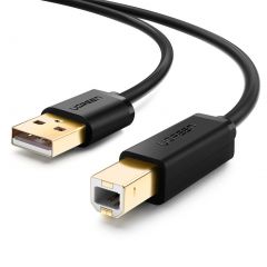 Ugreen 10351 cable USB 3 m USB 2.0 USB A USB B Negro