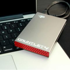 Patriot Memory Gauntlet 4 Carcasa de disco duro/SSD Aluminio 2.5"