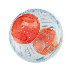 Ferplast Plastic Ball for Rodents 12 cm, Black, Medium