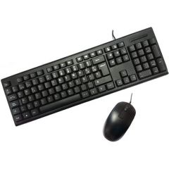 Flytech HK-616 + HM-81 teclado Ratón incluido USB Español Negro