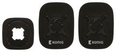 König KN-SCH20 soporte Soporte pasivo Teléfono móvil/smartphone Negro