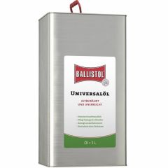 Aceite Ballistol 5000 Ml / 5 Litros lubrica y limpia armas, elimina restos de pólvora, plomo y cobre
