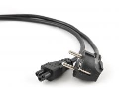 Gembird PC-186-ML12-1M cable de transmisión Negro CEE7/7 C5 acoplador