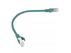 Lanberg PCU6-10CC-0025-G cable de red Verde 0,25 m Cat6 U/UTP (UTP)